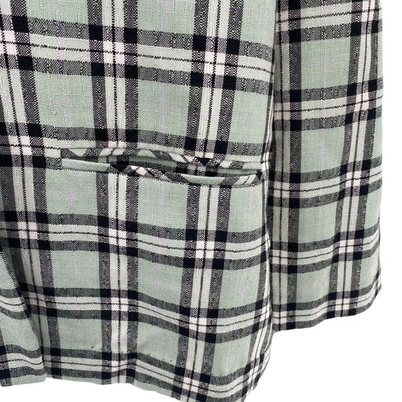 MODERN ESSENTIALS SINGLE BREASTED JACKET SOFT MINT WOMENS LG - Picture 5 of 6